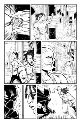 Juan Castro | Batgirl Issue 13 Page 06 | ComiConArt