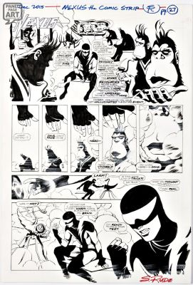 Steve Rude | Nexus - Coming of Gourmando - Tpb Page 33 | Panel Page Art