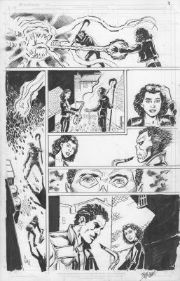 Bob Hall | Shadowman - Darque Legacy (2023) Page 8 | Catskill Comics