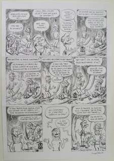 Cromheecke, Luc - Original page - L’ÃŽle Carrément Perdue - (2014) | Catawiki