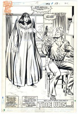 Joe Sinnott Al Milgrom | West Coast Avengers 17 Splash (Marvel, 1987) 1St App La Espirita | Will’s Comic Art Page