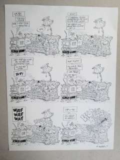 Schreurs, Eric - Original page - Joop Klepzeiker 12 - Zit! - (1994) | Catawiki