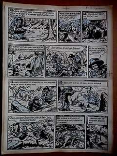 Verschuere, Karel / Vandersteen, Willy - Originele pagina - Bessy nr. 45 - De gijzelaars p.23 - (1962) | Catawiki