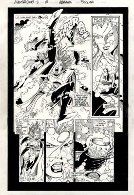 Paul Abrams Maria Beccari | Mantra Spear of Destiny - 1995 Ultraverse / Malibu Issue 2 Page 21 | Catskill Comics