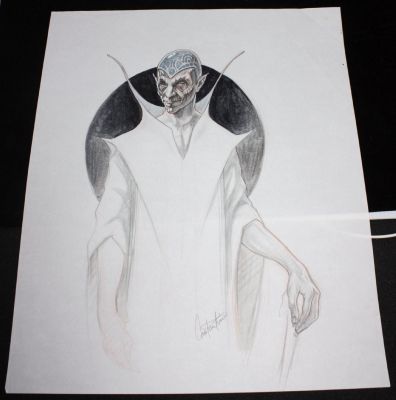 Constantine Sekeris | Alien Production Design Art Xfx Studios - Signed | Anthony’s Comic Book Art