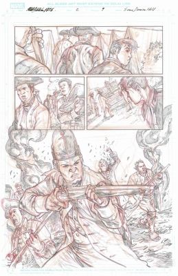 Sean Damien Hill | 1776 Issue 02 Page 09 | ComiConArt