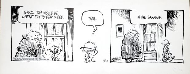 Jeff Macnelly | Macnelly, Jeff - Shoe Daily 3/20 1984, Pulitzer Prize-Winning, Senator Batson Belfry & Son | Cool Lines Art