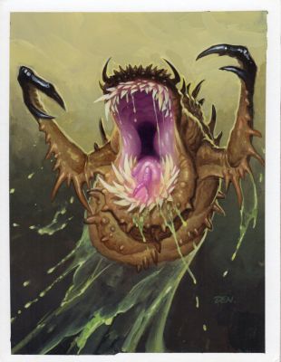 Den Beauvais | Fatback Chak Guardians Tcg Fantasy Card Game | TDArt