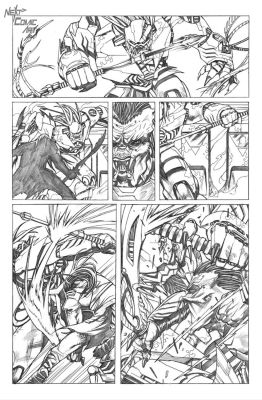 Elvin Ching | Predator Badlands Issue 1 Page 19 | Next Comic Art
