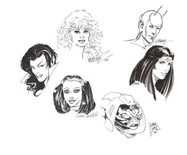 Legion Jam --- Cockrum, Perez, Grell, Lightle, Garcia-Lopez, Jiminez | ComicArtFans Classifieds