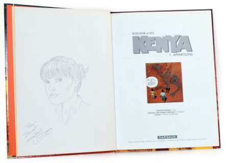 Leo Kenya | Dargaud Apparitions Album en EO, 2001, enrichi d’une... | Cornette de St Cyr