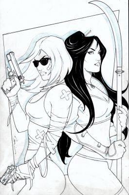 Billy Tucci | Overstreet Comic Book Yearbook Cover (Sexy Shi & Painkiller Jane Images!) 2014 | Romitaman