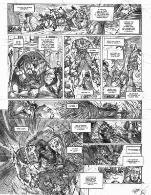 Crety Stéphane | Planche originale 24 de Nains Tome 2 Ordo du Talion par CRETY Stéphane | Galerie Napoléon