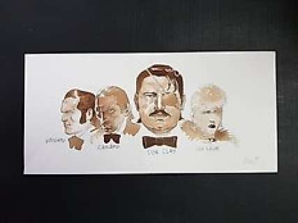 Rossi, Christian - Illustration originale - Étude de personnages - Jim Cutlass | Catawiki