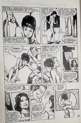 Mike Vosburg | Vosburg, Mike - Dc Special Series #10 Secret Origins Pg 3, Black Canary Partial Story 1978 | Cool Lines Art