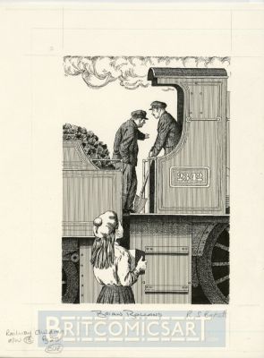 Brian Bolland, Rachel Birkett | Railway Children Illustration Pg 25 By Brian Bolland & Rachel Birkett Issue 1 Page 25 | BritComicsArt