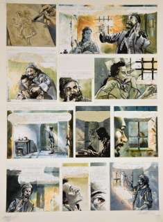 Tisselli, Sergio - original plate "Le Avventure di Giuseppe Pignata" (1993) | Catawiki