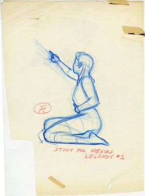 Steve Rude | Nexus Legends #1 Study | Steve Rude