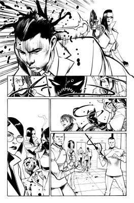 Juan Castro | Batgirl Issue 17 Page 10 | ComiConArt