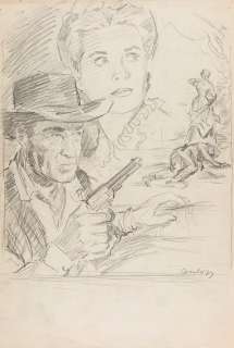 Cesselon Angelo - "Mezzogiorno di fuoco (High Noon)", 1952 | Urania Casa d’Aste