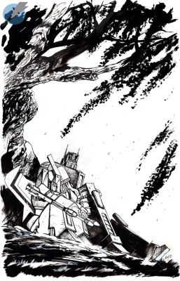 Daniel Warren Johnson | Transformers Issue 27 Page Cover | Felix Comic Art
