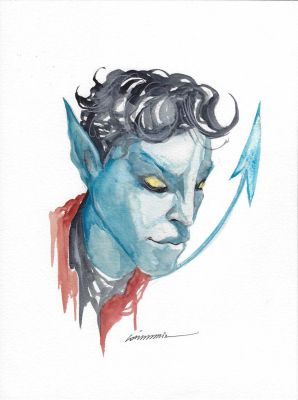 Gorkem Demir | Nightcrawler Painted Headshot | TDArt