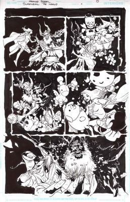 Mahmud Asrar | Supergirl: The World #1 Page 5 | Essential Sequential