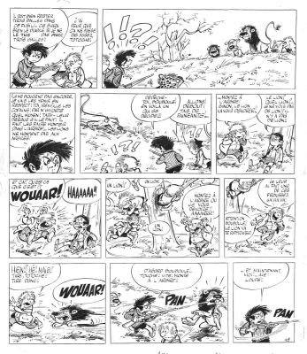 Tabary | TOTOCHE, Planche originale 45, Le Grand Voyage | Galerie Napoléon