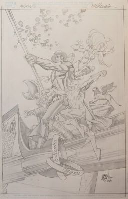 Carlos Pacheco | Une Aventure de Mikros, vol. 4, Voir Venise et Mourir (cover) | 2DGalleries