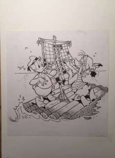 Molinari, Lara - original illustration for a cover - Disney Enigmistica - Paperino e Paperoga (2005) | Catawiki