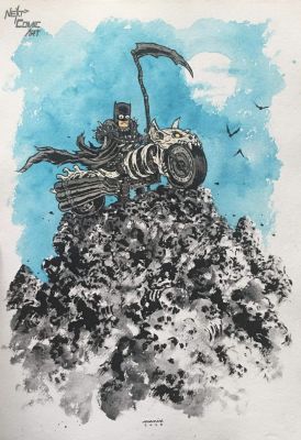 Manix Abrera | Death Metal Batman! | Next Comic Art