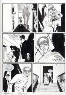 Montanari-Grassani - Tavola originale per Zane Cannon ‘La southern belle‘, pubblicato in Francia e Italia all‘interno di Rintintin e Rust