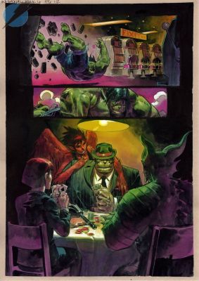 Nic Klein | The Infernal Hulk Issue 4 Page 12 | Felix Comic Art