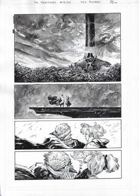 Max Fiumara | The Sacrificers Issue 15 Page 01 | Splash Page