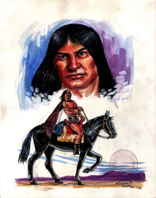 Alfredo Alcala | Conan on Horse Painting (1979) | Romitaman