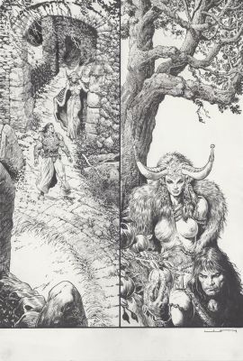 Liam Sharp | Savage Sword of Conan Issue 11 Page 25 | Albert Moy