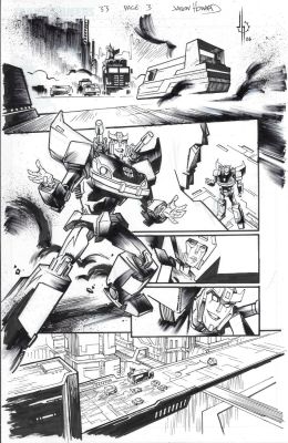 Jason Howard | Transformers (2023 Image) Issue 33 Page 03 | Splash Page