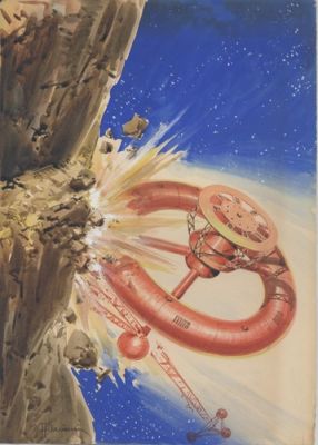 Fantascienza copertina - Tavola Originale Mairani Alvaro 1958 | eBay Europe