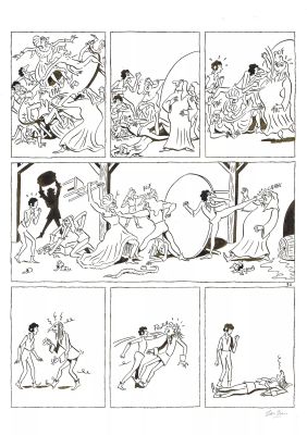 Zanzim | Peau d’homme | La Galerie de la Bande Dessinée