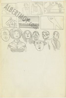Alex Toth | Sketches Page 275 | Albert Moy