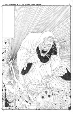 Martin Morazzo | Super Creepshow Issue 01 Page Cover (2Nd Printing) | ComiConArt