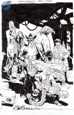 Stuart Immonen | Star-Crossed Issue 4 Page Cover | Felix Comic Art