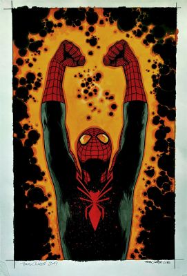 Travis Charest | Superior Spider-Man #3 Cover (Powered Up Spider-Man!) Large Art - 2018 | Romitaman