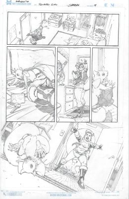 Matt Gaudio | Squirrel Girl Sample Page 01 | Splash Page