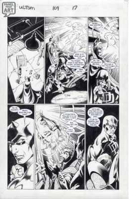 Mark Bagley | Ultimate Spider-Man 109 Page 17 | Panel Page Art