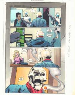 Anibal Rodriguez, Dave Ross, John Kalisz - Jsa: All Stars #7 P.9 Color Guide Art - Mr. Bones - 2004
