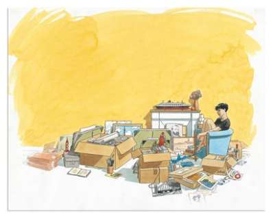 Juillard | ANDRÉ JUILLARD Le Cahier bleu, Casterman Illustration... | Daniel Maghen Enchères