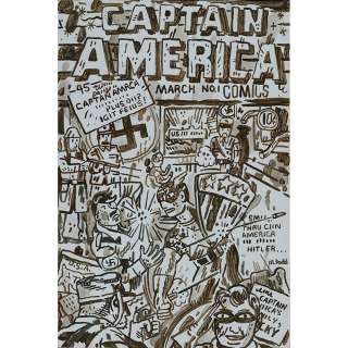 Mark Todd | Mark Todd: Captain America | ComicArtFans Classifieds