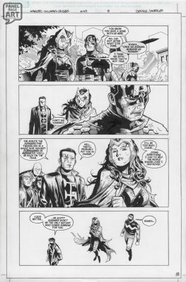 Jim Chung | Avengers Children’s Crusade 9 Page 8 | Panel Page Art