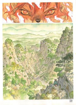 Henrichon Niko | Planche originale 3 de Fang du Tome 1 -Chasseuse de Démon- | Galerie Napoléon